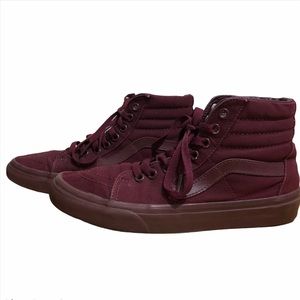 Vans Off The Wall High Top Maroon Men’s Size 6.5
